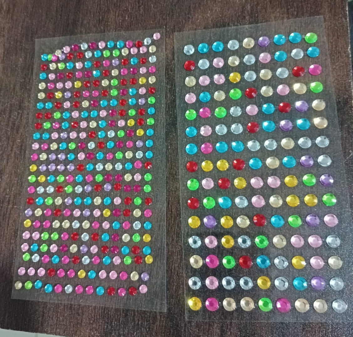 Self Adhesive Multi Size Shaped Shining Stones Crystals Stickers For Art & Craft, Mobile Phone Decoration, Jewelery Making, School Projects, Creative Work signaturekarts