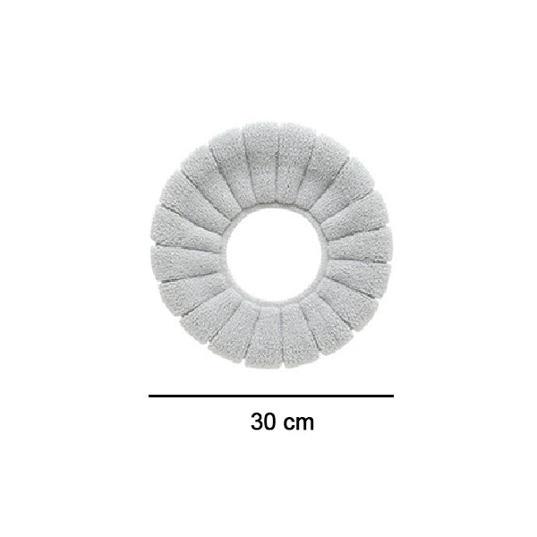 Winter Comfortable Soft Toilet Seat Mat Cover Cushion Plush signaturekarts