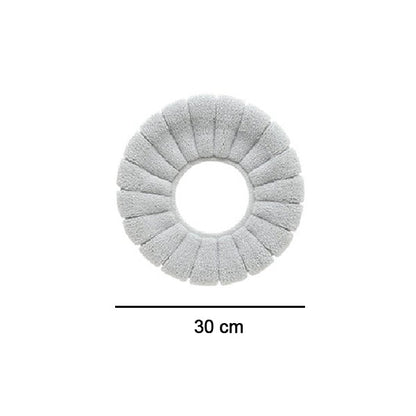 Winter Comfortable Soft Toilet Seat Mat Cover Cushion Plush signaturekarts