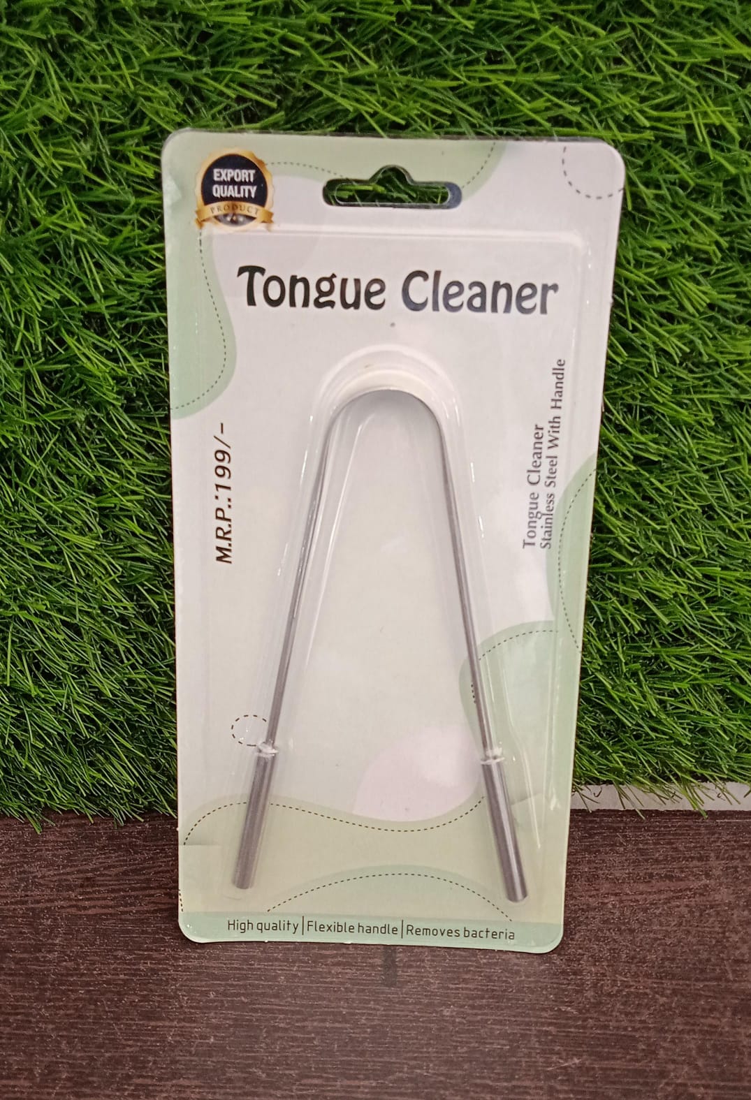 Tongue Cleaner For Kids & Adults | Tongue Scraper For Bad Breath, Maintain Oral Hygiene for Daily Use | for Fresh Breath & Bacteria Removal | Improved Taste (Steel, Copper, Tongue Cleaner / 1 Pc) signaturekarts
