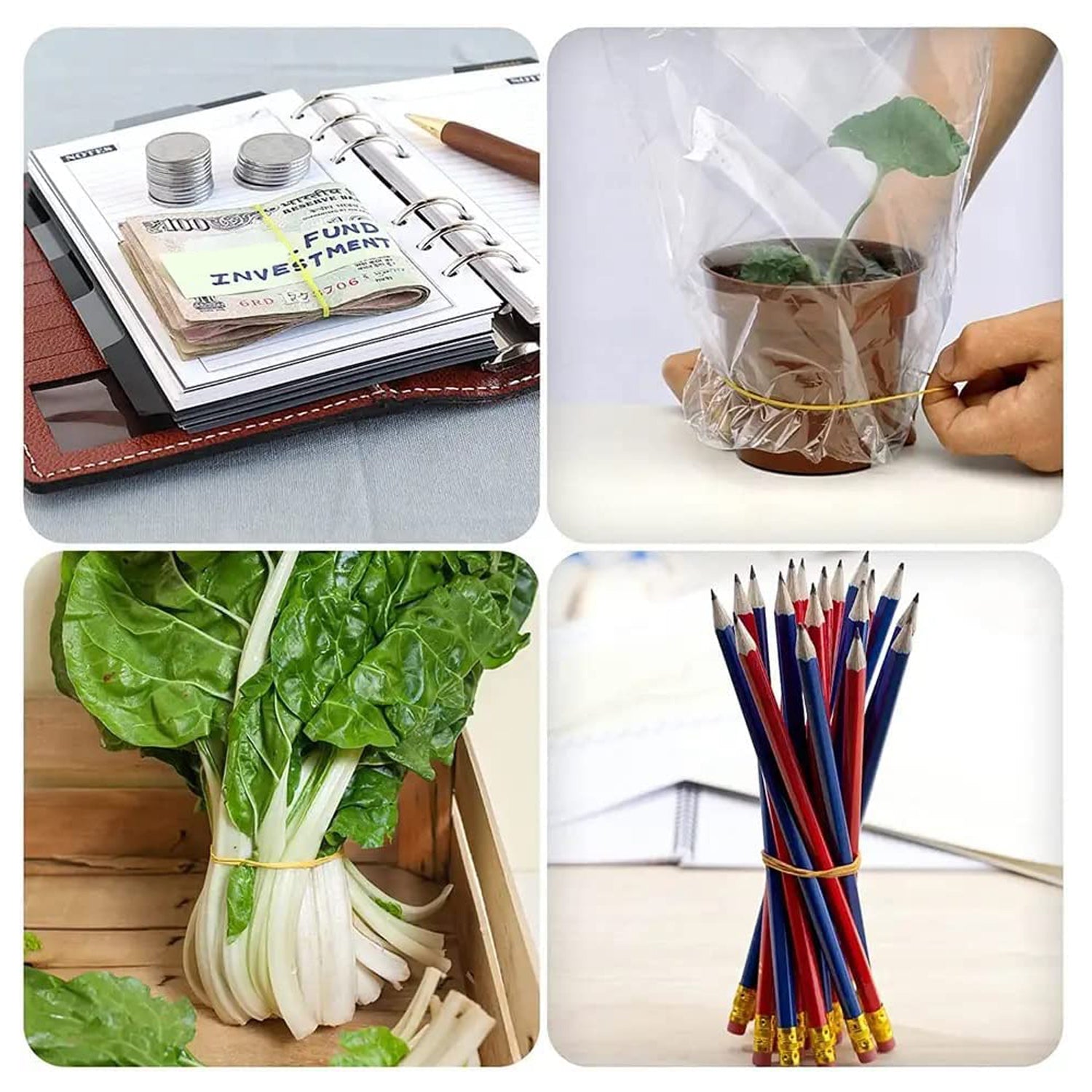 RUBBER BAND FOR OFFICE/HOME AND KITCHEN ACCESSORIES ITEM PRODUCT NYLON ELASTIC signaturekarts
