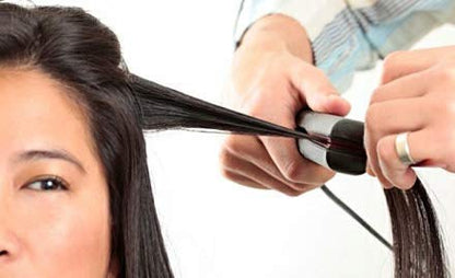 Beauty and Personal Care Professional Ceramic Plate Mini Hair Styler Straightener and Curler signaturekarts