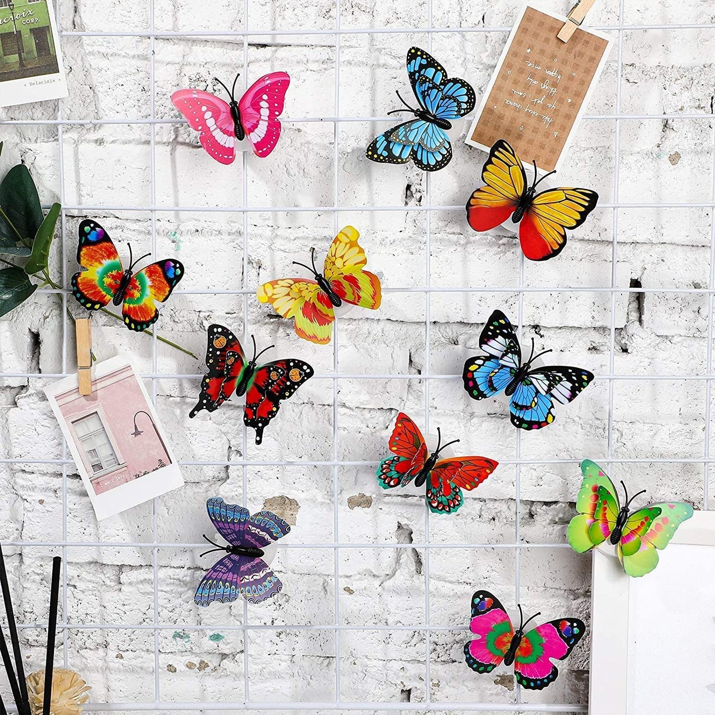 The Butterfly 3D Night Lamp Comes with 3D Illusion Design Suitable for Drawing Room, Lobby. Signature Kart