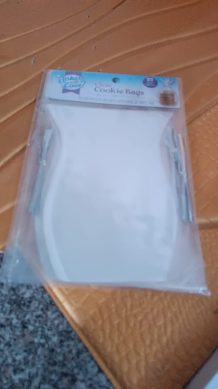 Clear Cookie Bags, Gift Bag Clear Flat Treat Bags (50 Pc Set) Signature kart