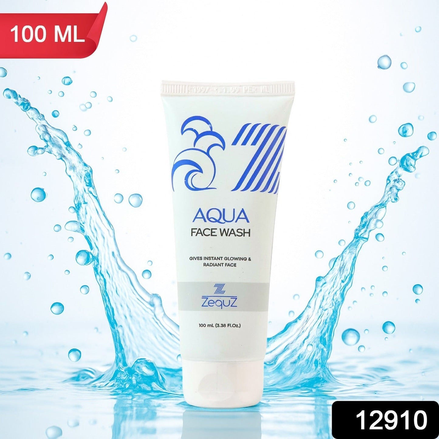 Zequz Aqua Face Wash - (1 Pc / 100ML) signaturekarts