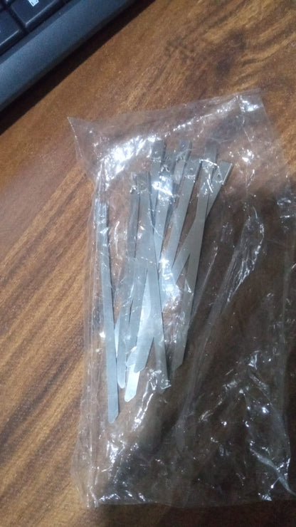 Stainless Steel Cable TIE  (4.6x100MM / 10 pcs Set) Signaturekarts