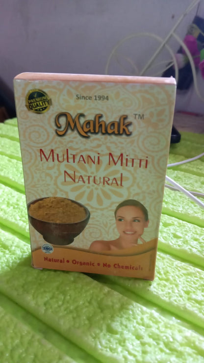 80gram Herbal Tan Removing Multani Mitti Face Pack For Skin Care Age Group signaturekarts