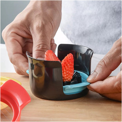 Multifunctional 3-in-1 Egg Cutter - Stainless Steel Slicing Tool with Durable Wires Signaturekarts