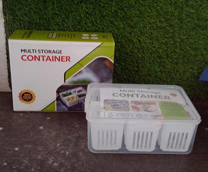 Fridge Storage Box – Freezer & Kitchen Organizer for Vegetables & Food (1 Pc) signaturekarts