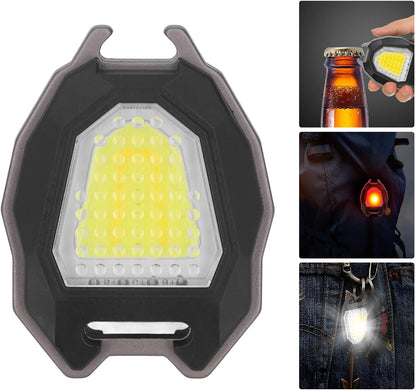 Triangular Camping Flashlight with Lighter – 6 Modes, 3 Colors, Waterproof Signaturekarts