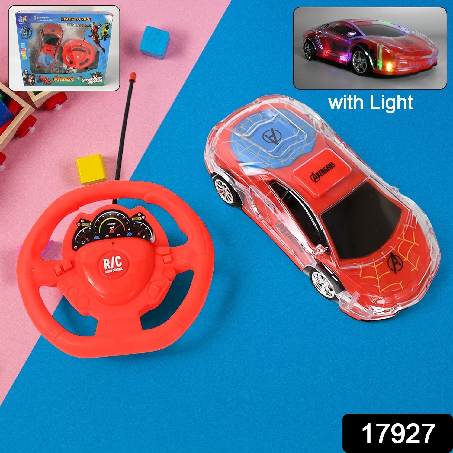 Plastic RC Racing Car – 2-Way Control with Handle Remote & Rechargeable Battery signaturekarts
