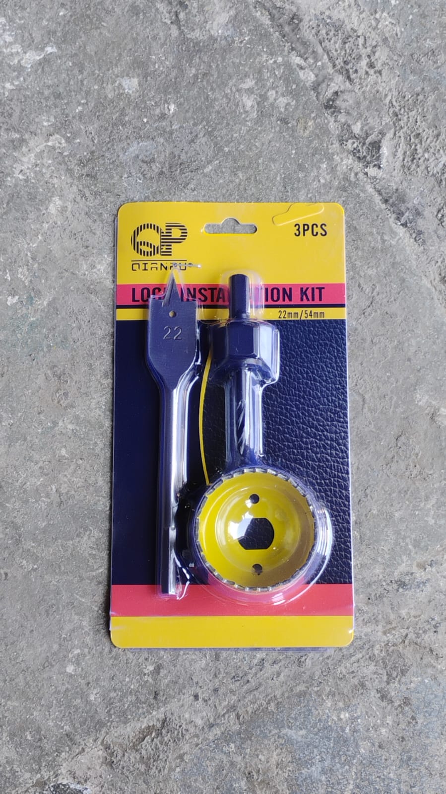 Door Lock Installation (22mmx150mm) Hole Saw Kit (1 Set) signaturekarts