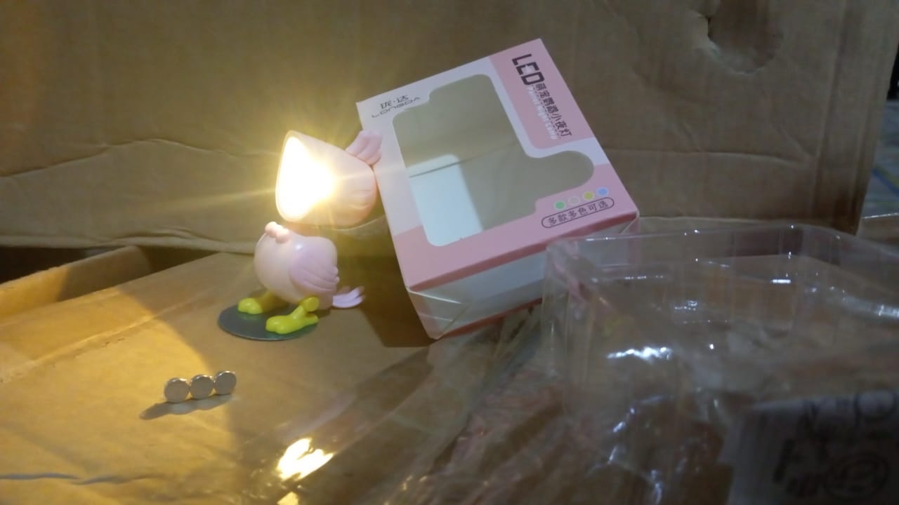 Magnetic Parrot Shape Night lamp (Battery Included / 1 Pc) Signaturekarts