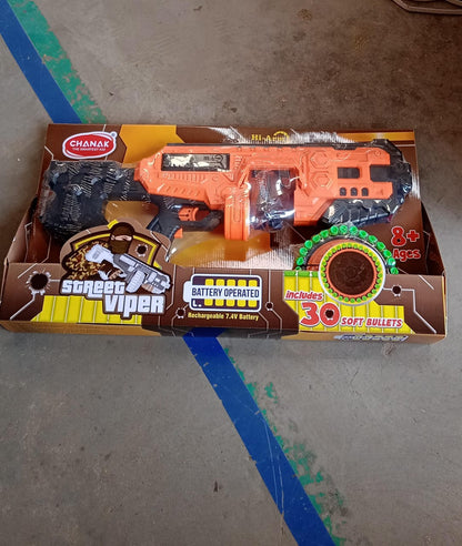 Street Viper Gun With 30 Soft Bullets (1 Set) Signaturekarts