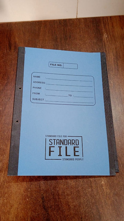 Standard File Plastic Clip – A4 Paper Holder (33×26 cm / 4 Pc) signaturekarts