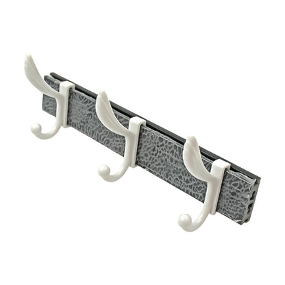Wall Mounted Coat Hanger Rack – 6 Hooks for Clothes, Jackets & Hats signaturekarts
