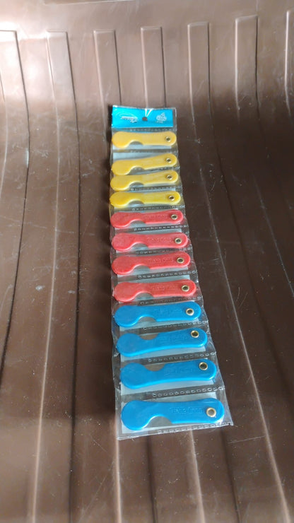 Multicolour Mini Paper Cutter Knife Pencil Knife (Pack of 12) Signaturekarts