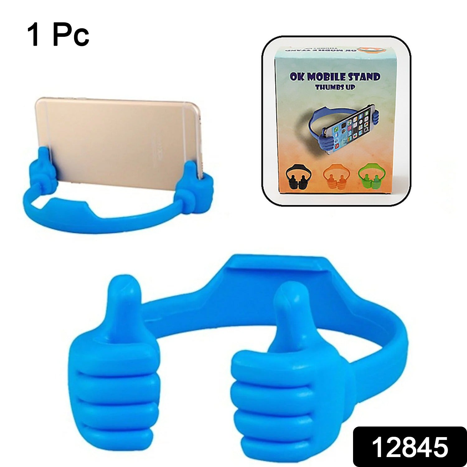 Hand-Shaped Mobile Stand – Universal Support for Home & Office (1 Pc, With Color Box) signaturekarts