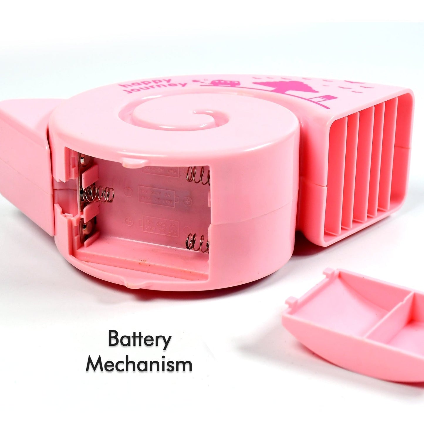Cute USB Mini Fan: Bright, Quiet & Portable for Your Desk (Battery Not Included) signaturekarts