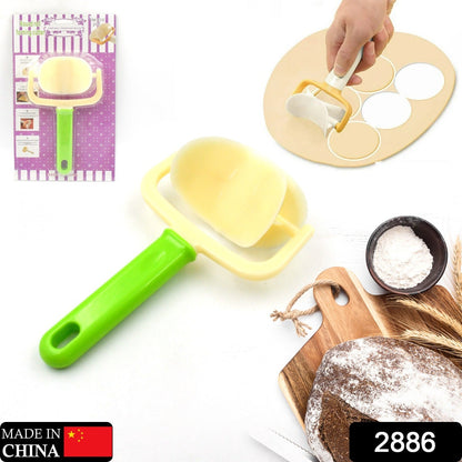 Plastic Cake Ball Cutter - Round Roll Forming Mold for Baking & Puri Making (1pc) signaturekarts