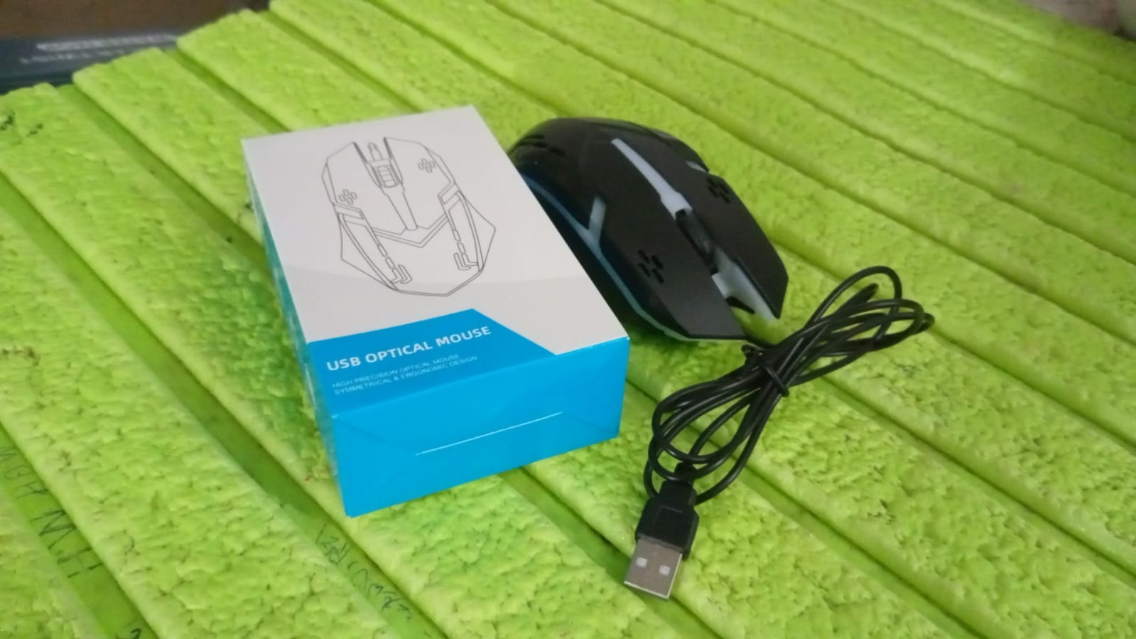 Computer / Laptop USB Wired Optical Mouse (1 Pc) Signaturekarts
