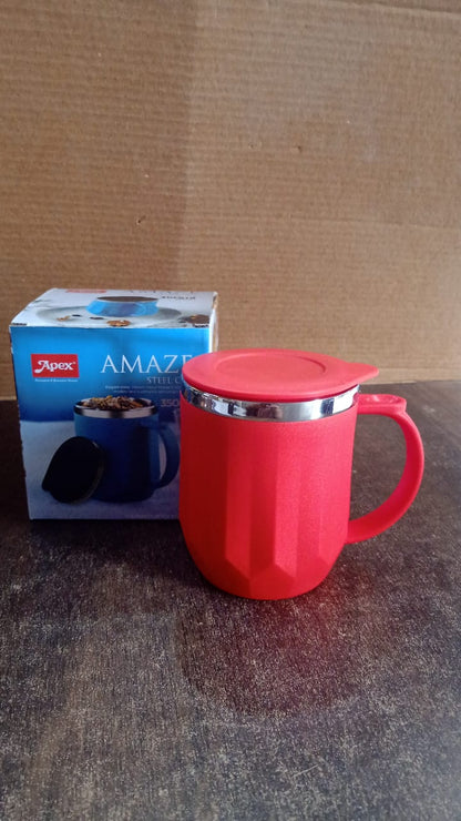 Apex Stainless Steel Insulated Mug, Tumbler 350ML (1 Pc) Signature Kart