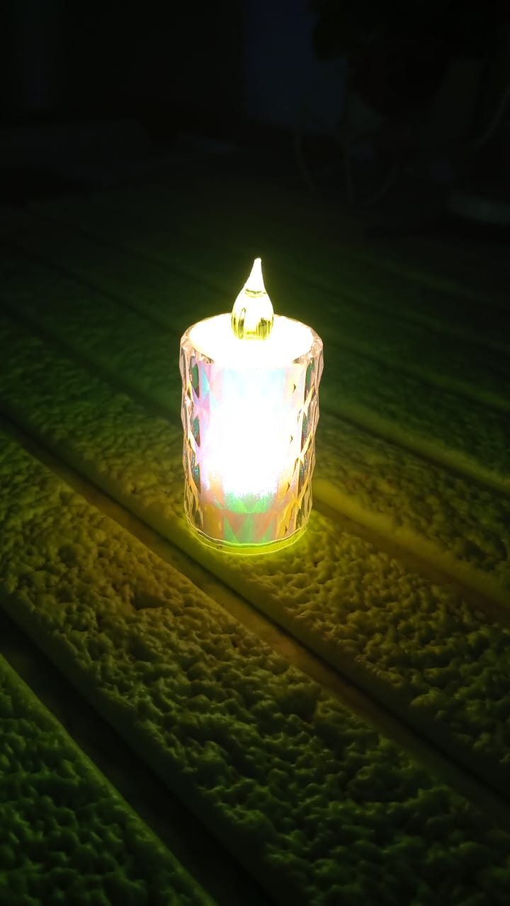 24 Pc Flameless and Smokeless Decorative Melting Candles LED Tea Light, Diwali Signaturekarts