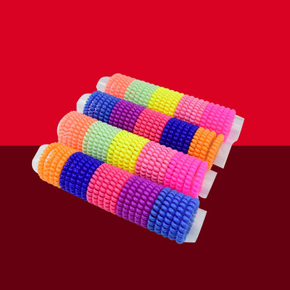 Telephone Wire Hair bands Pack of 100 Pcs, Hair accessories signaturekarts
