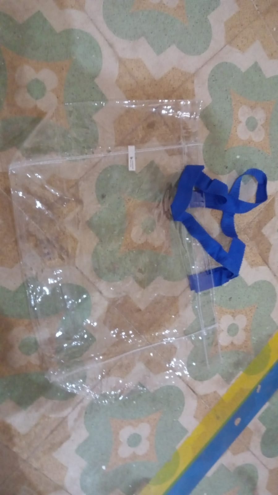 Multifunction Transparent Bag With Handle Bag (45×30×14 CM / 1 pc) signaturekarts