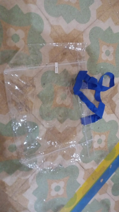 Multifunction Transparent Bag With Handle Bag (45×30×14 CM / 1 pc) signaturekarts