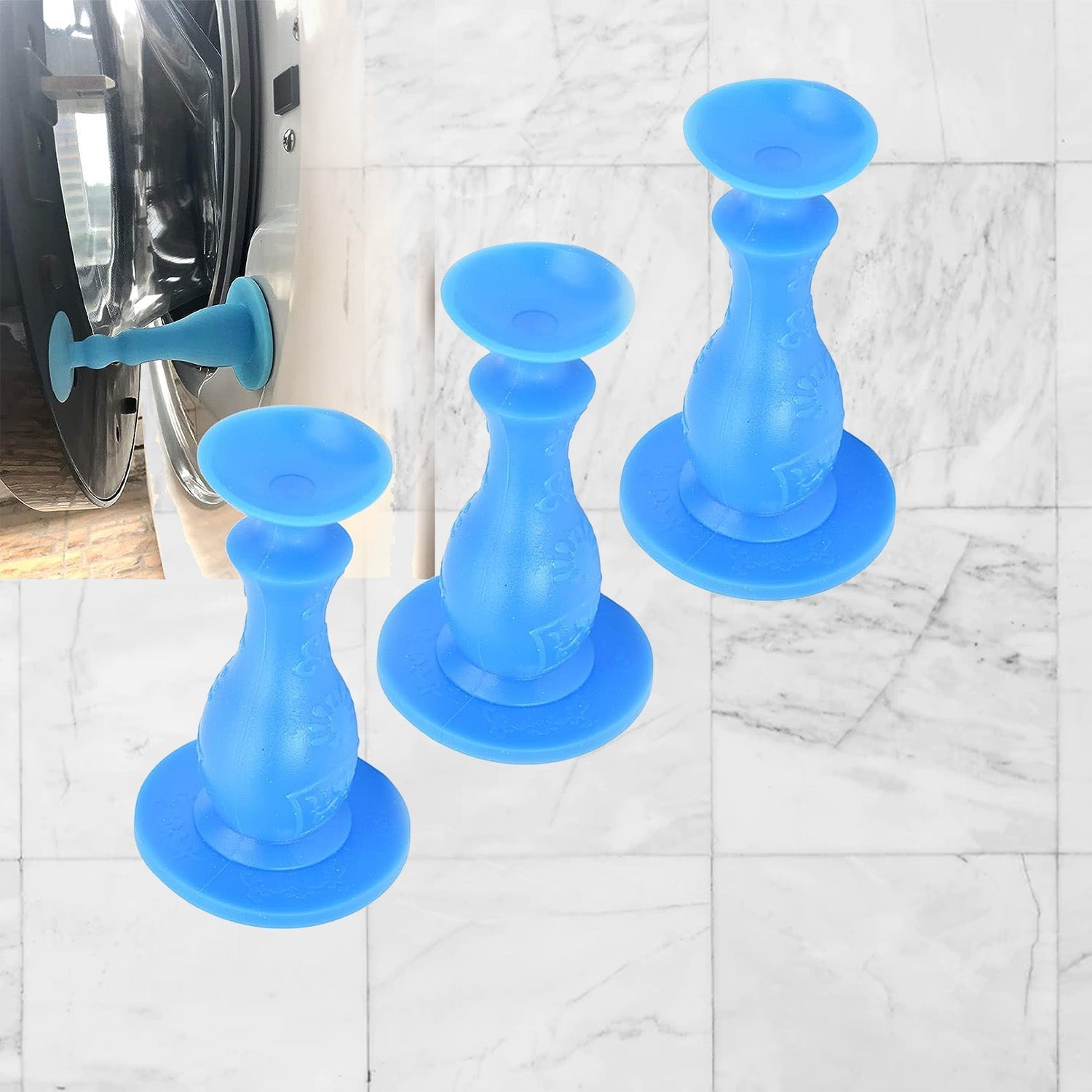 Multifunction Washer Door Stopper – Rubber Front Load Door Holder for Family Use signaturekarts