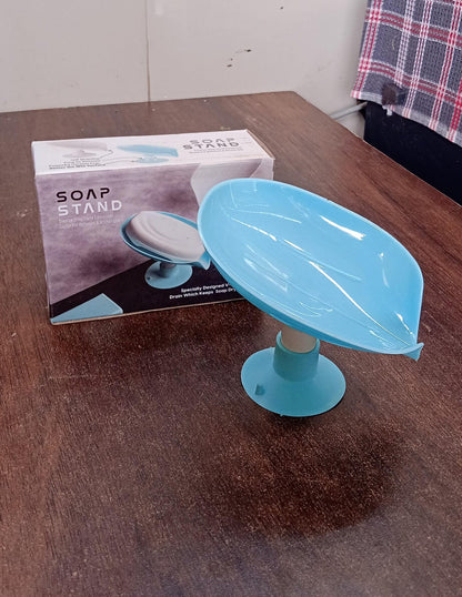 Soap Holder Stand Self Draining Soap Dish Holder Soap Box ,Sabudani (1 Pc) signaturekarts