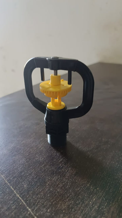 Rotating Irrigation Sprinkler Plastic Spray Nozzle (1 Pc) Signaturekarts