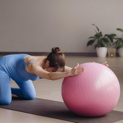 Anti Burst 65 cm Exercise Ball (1 Pc / Mix Design & Color) signaturekarts