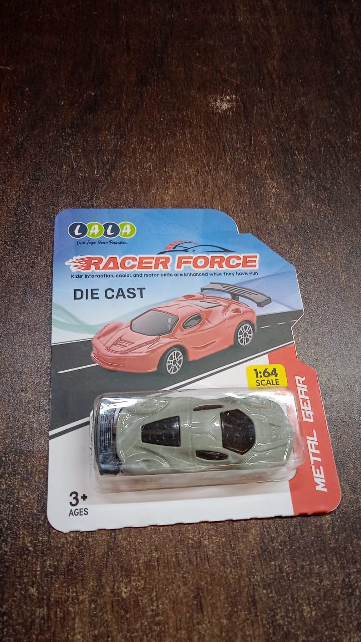 Metal Mini Car Toy, Free Wheel Toy Vehicle (Multicolor / 1 Pc) Signaturekarts
