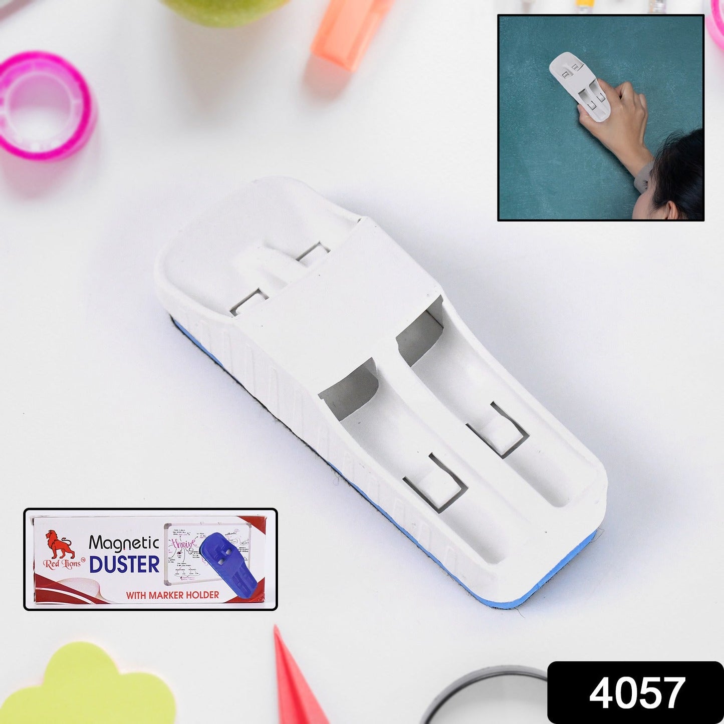 Magnetic Duster With Marker Holder (1 Pc) Your Brand