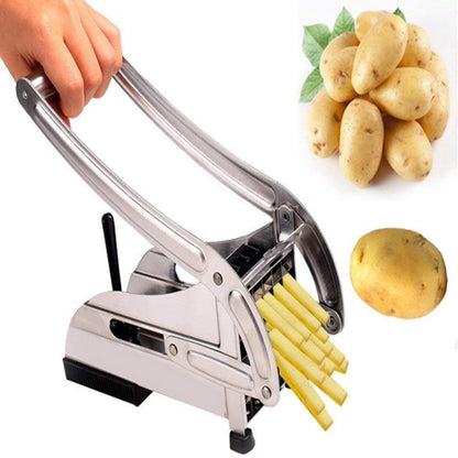 French Fries & Potato Chips Cutter Machine with Blade signaturekarts