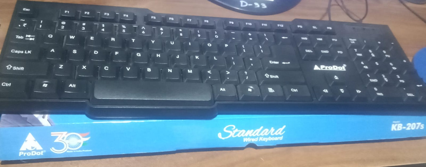 Wired USB Keyboard 104 Keys (1 Pc) signaturekarts