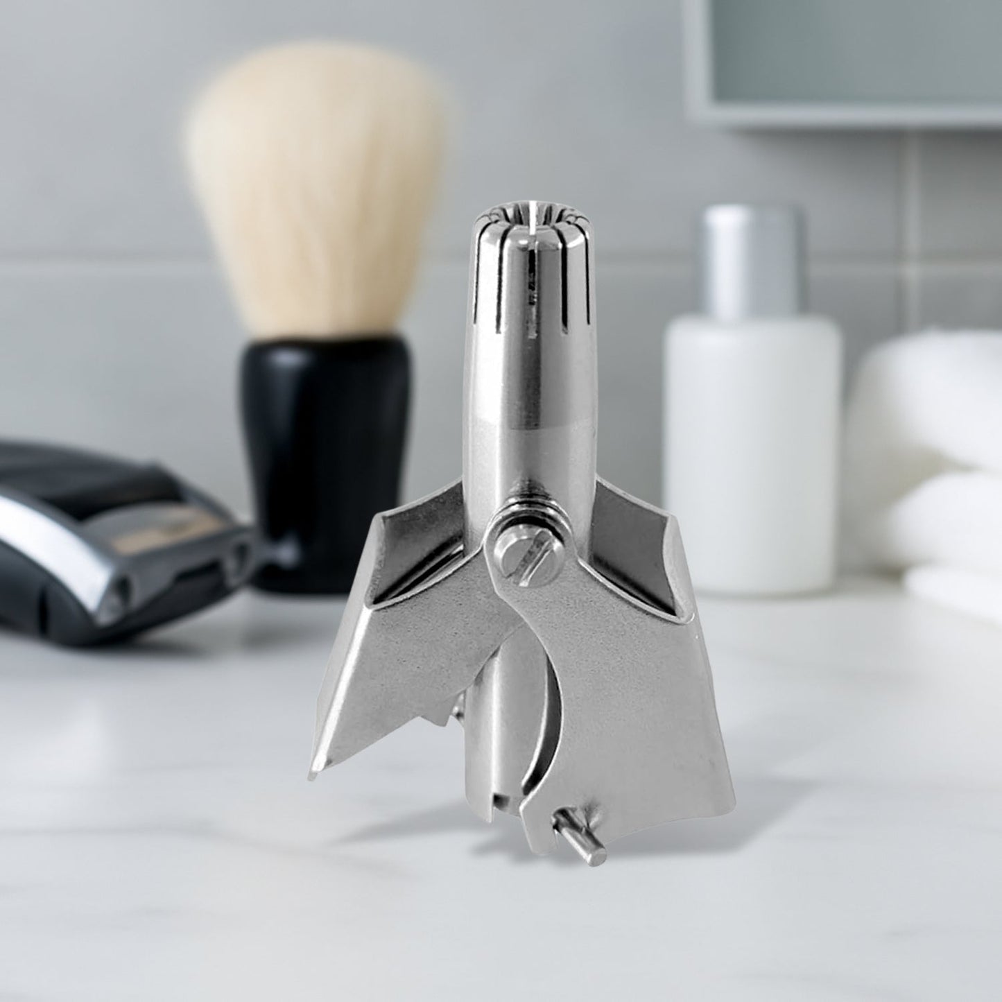 Stainless Steel Painless Nose Hair Remover (1 Pc) Signature kart