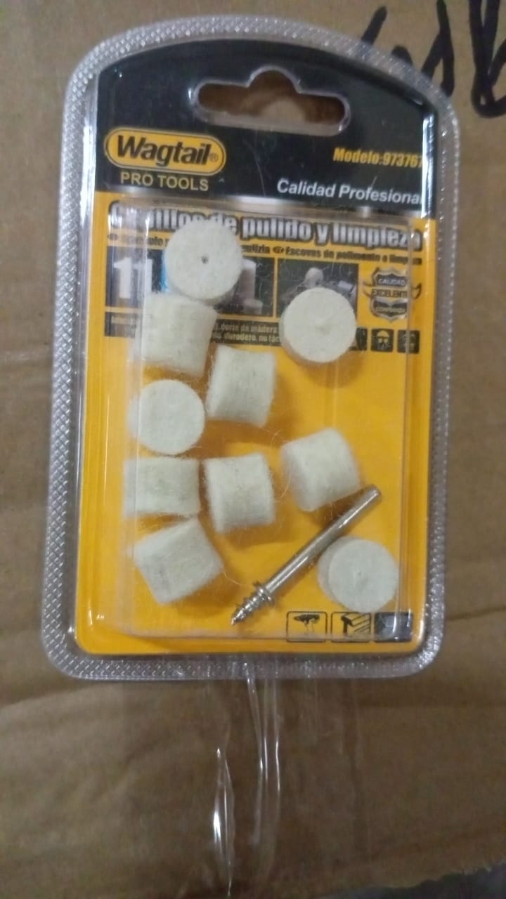 Rotary Tool Accessory Wool Felt Polishing Pad Felt (11 Pcs Set) signaturekarts
