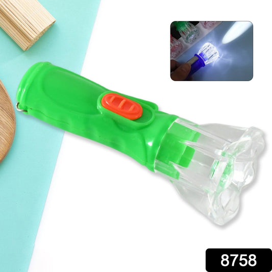 Small Plastic LED Torch – Cute & Handy Pocket Flashlight for Kids (1 Pc) signaturekarts