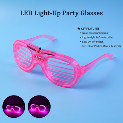 LED Light-Up Party Glasses for Night Events (1 Pc) The Morsignaturekarts