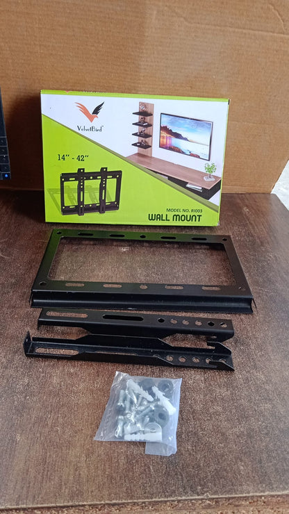 Universal 14 to 42 Inch Fix LED, LCD TV Monitor Wall Mount Stand Signature Kart