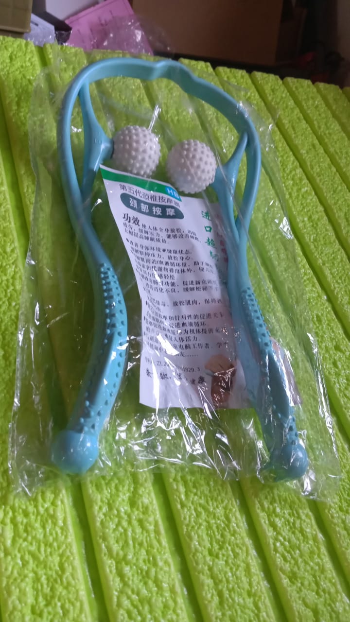 Portable Neck & Shoulder Massager for Back & Waist Relief Signaturekarts