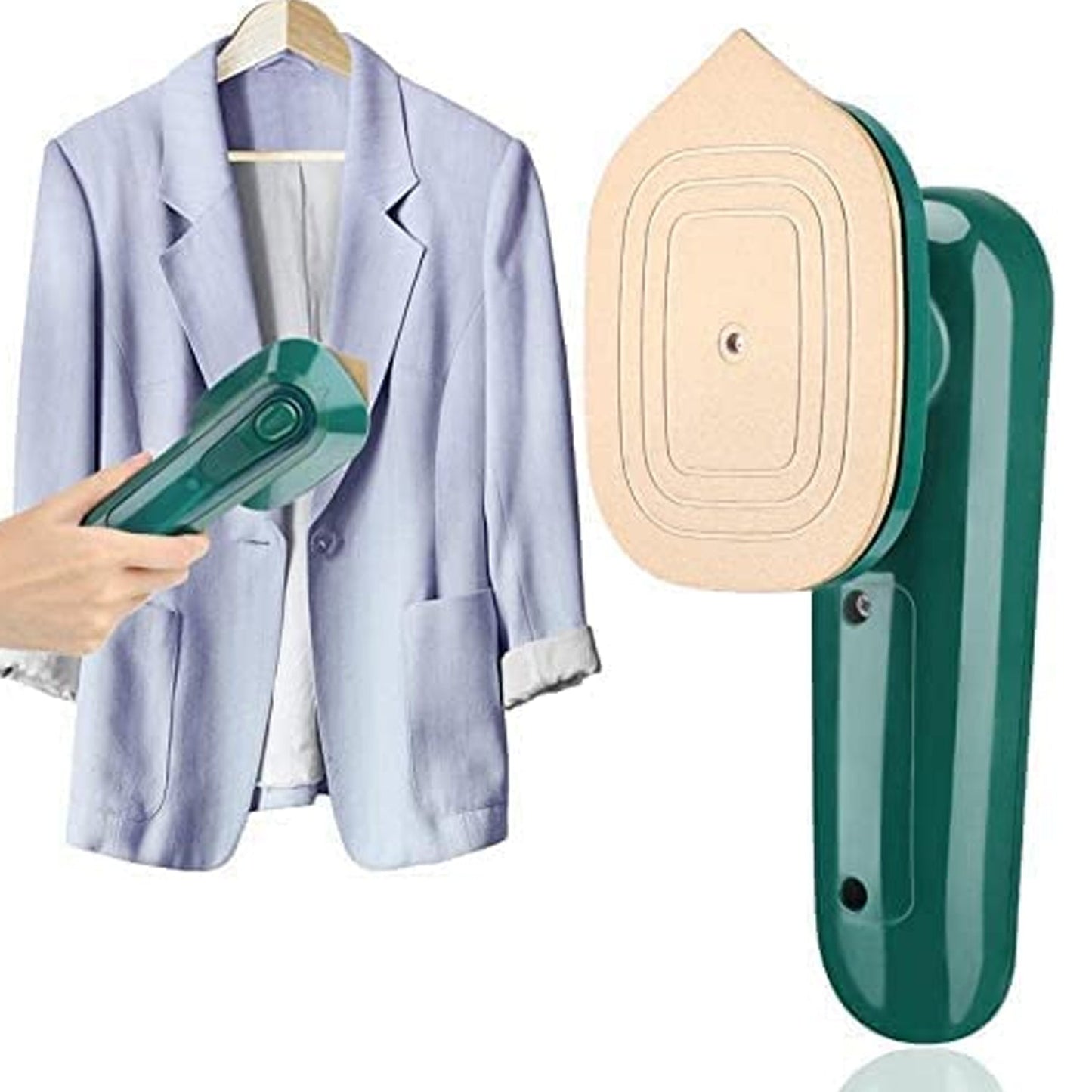 Mini Steamer & Iron: 2-in-1 Portable Travel Friendly signaturekarts