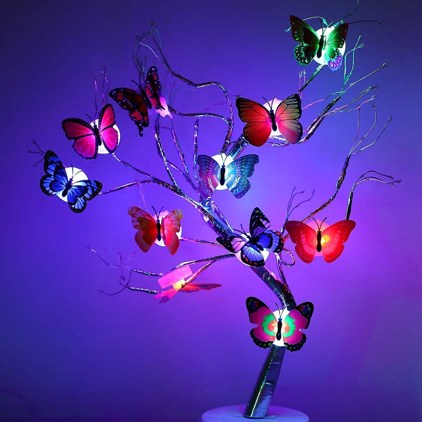 The Butterfly 3D Night Lamp Comes with 3D Illusion Design Suitable for Drawing Room, Lobby. Signature Kart