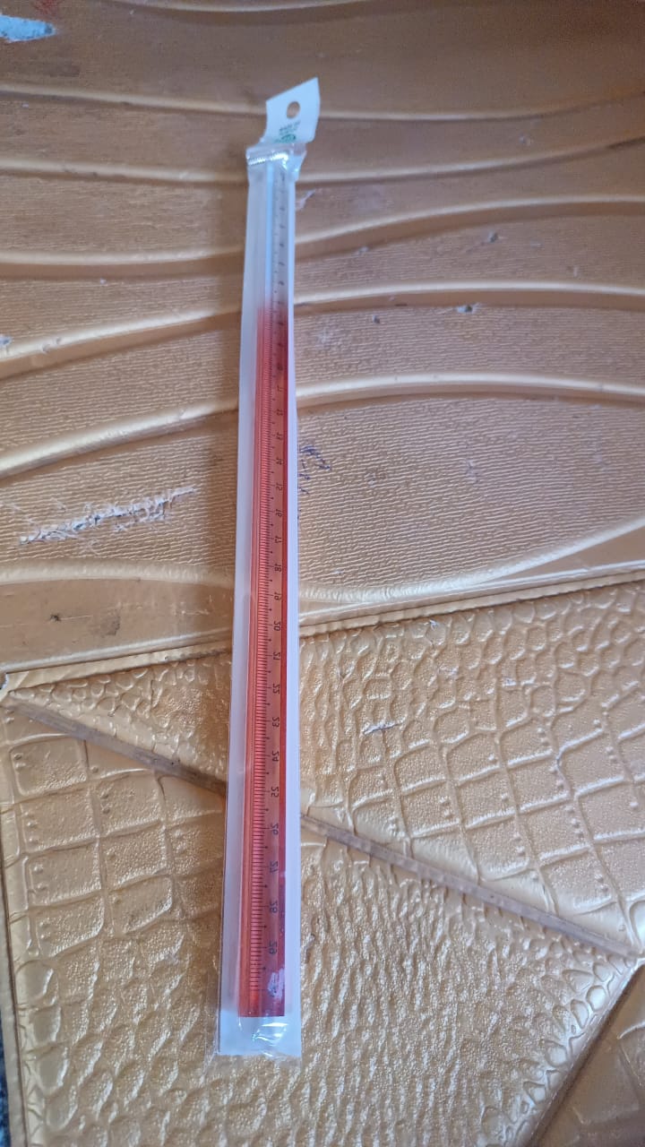 Acrylic Rulers, 30 cm Lengths, Set of Colourful Rulers Set (1 Pc) Signature kart