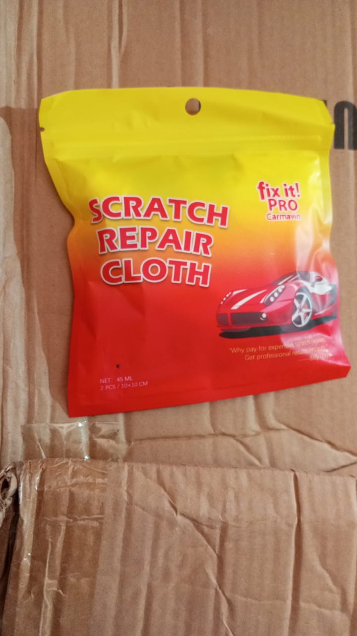 Nano Magic Car Scratch Remover Cloth, Multipurpose Scratch Repair Cloth, Cloth for Car Paint Scratch Repair, Easy to Repair Slight Scratches on the Surface Polishing Repeatable Use for All Kinds of Car (45 ML Repair Solution, 2 Gloves, 2 nano Cloth) signaturekarts