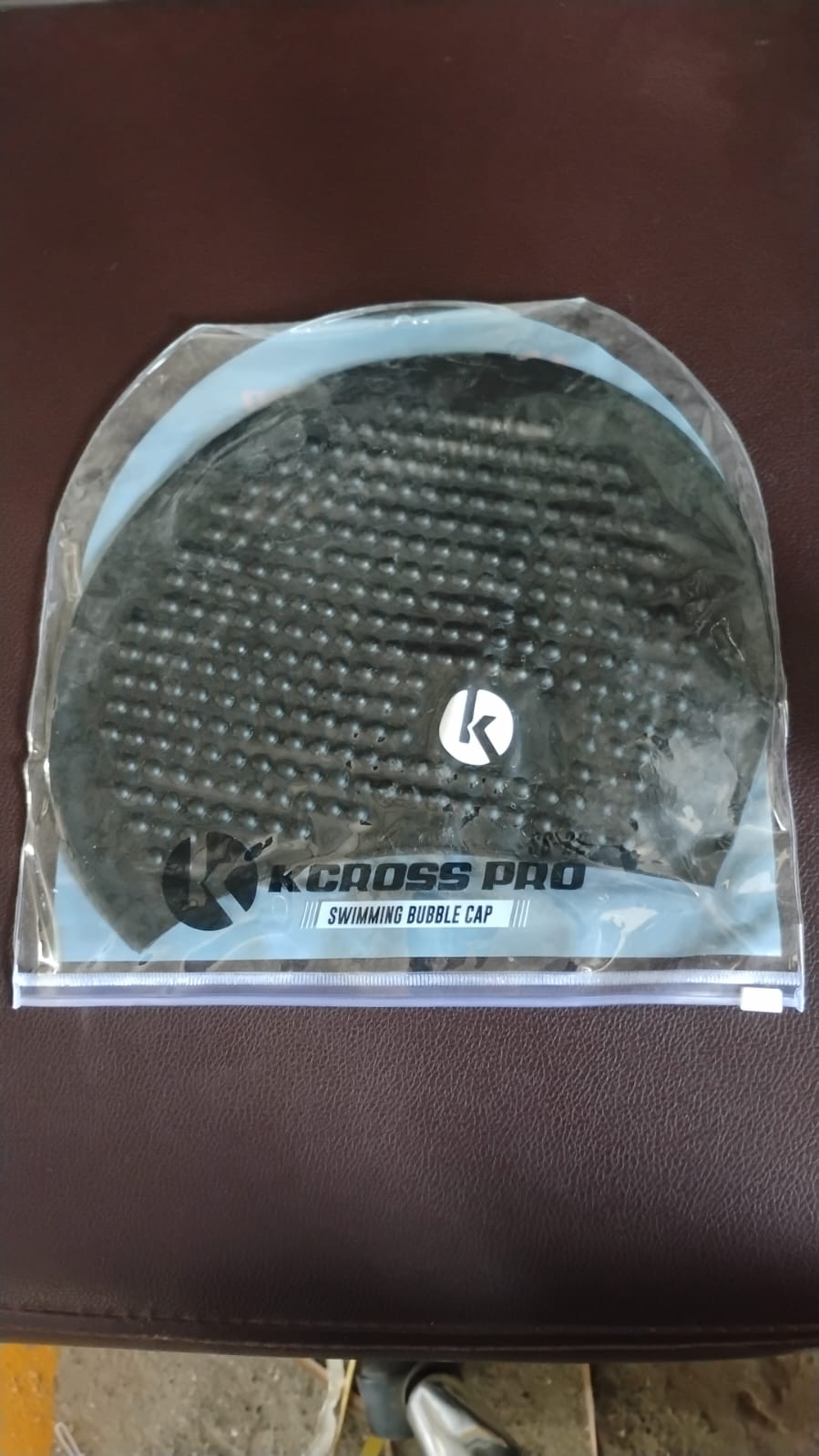 Knx Premium Silicone Waterproof Swimming Cap (1 Pc) Signature kart