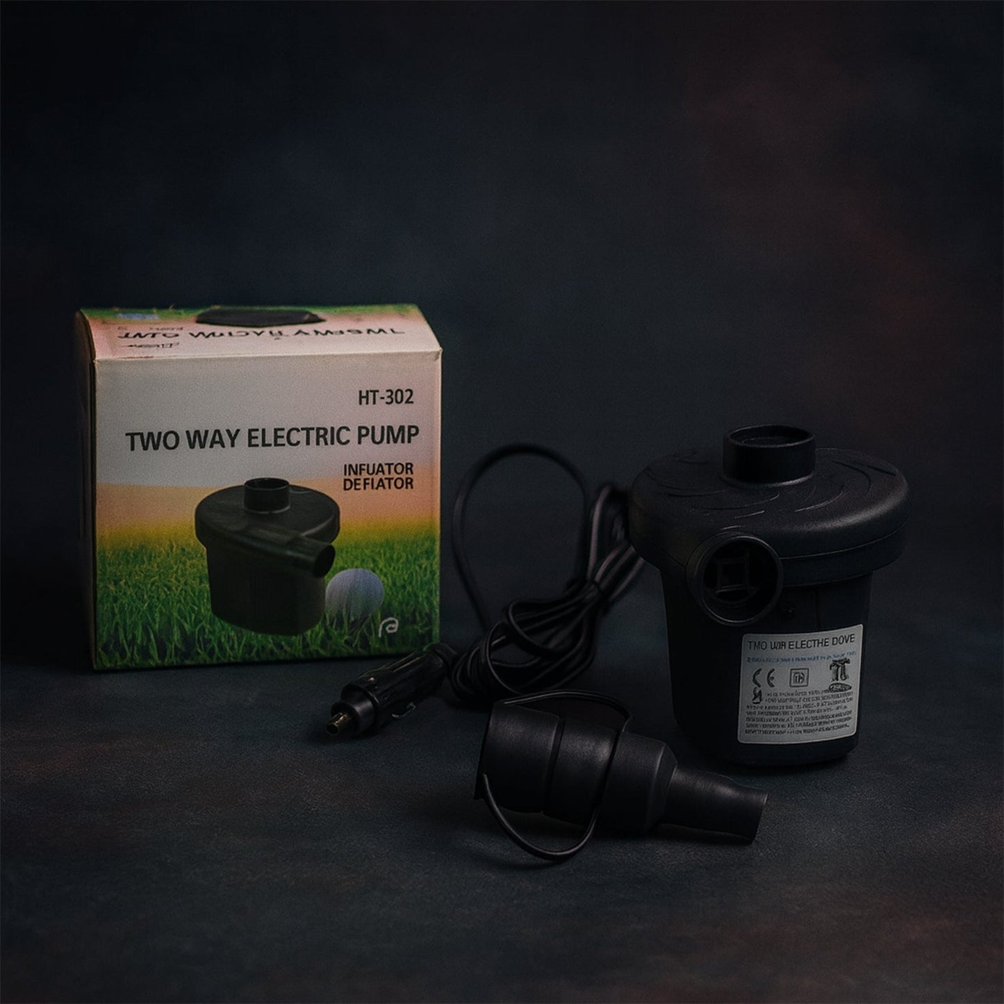 Multi-Purpose Electric Air Pump for Sofa & Pool (Quick Inflate/Deflate) signaturekarts
